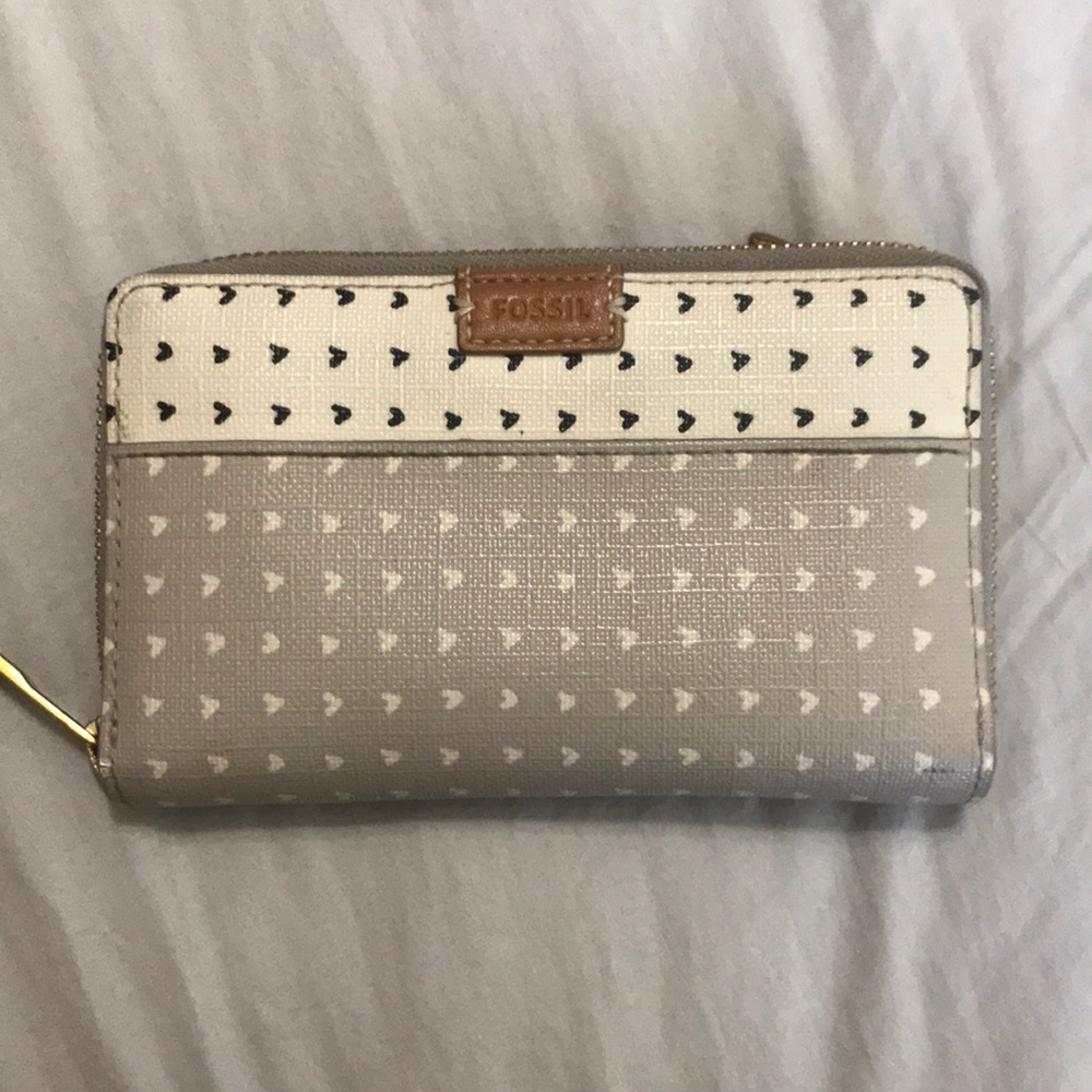 Lightly used Fossil wallet
